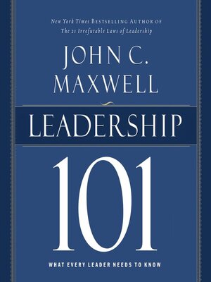 cover image of Leadership 101